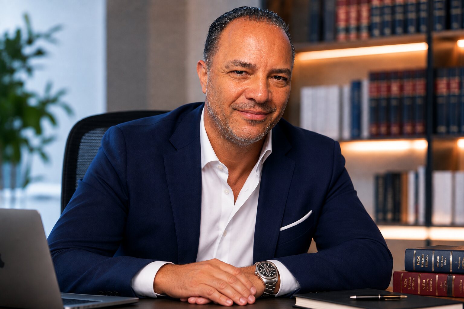 Abogado de Radu Abogados en su despacho de Alicante
